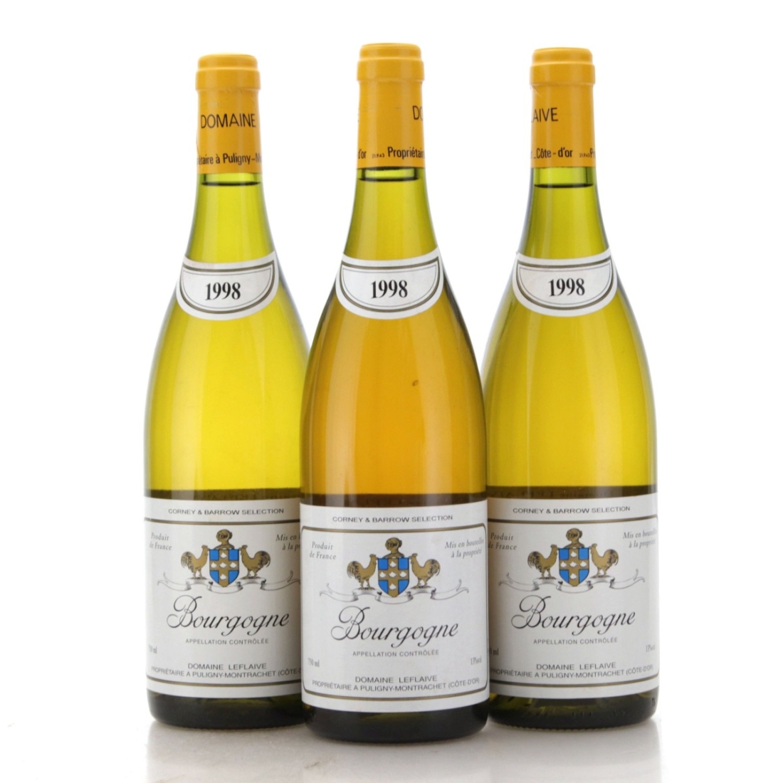 Image for Domaine Leflaive 1998 Bourgogne Blanc x 3