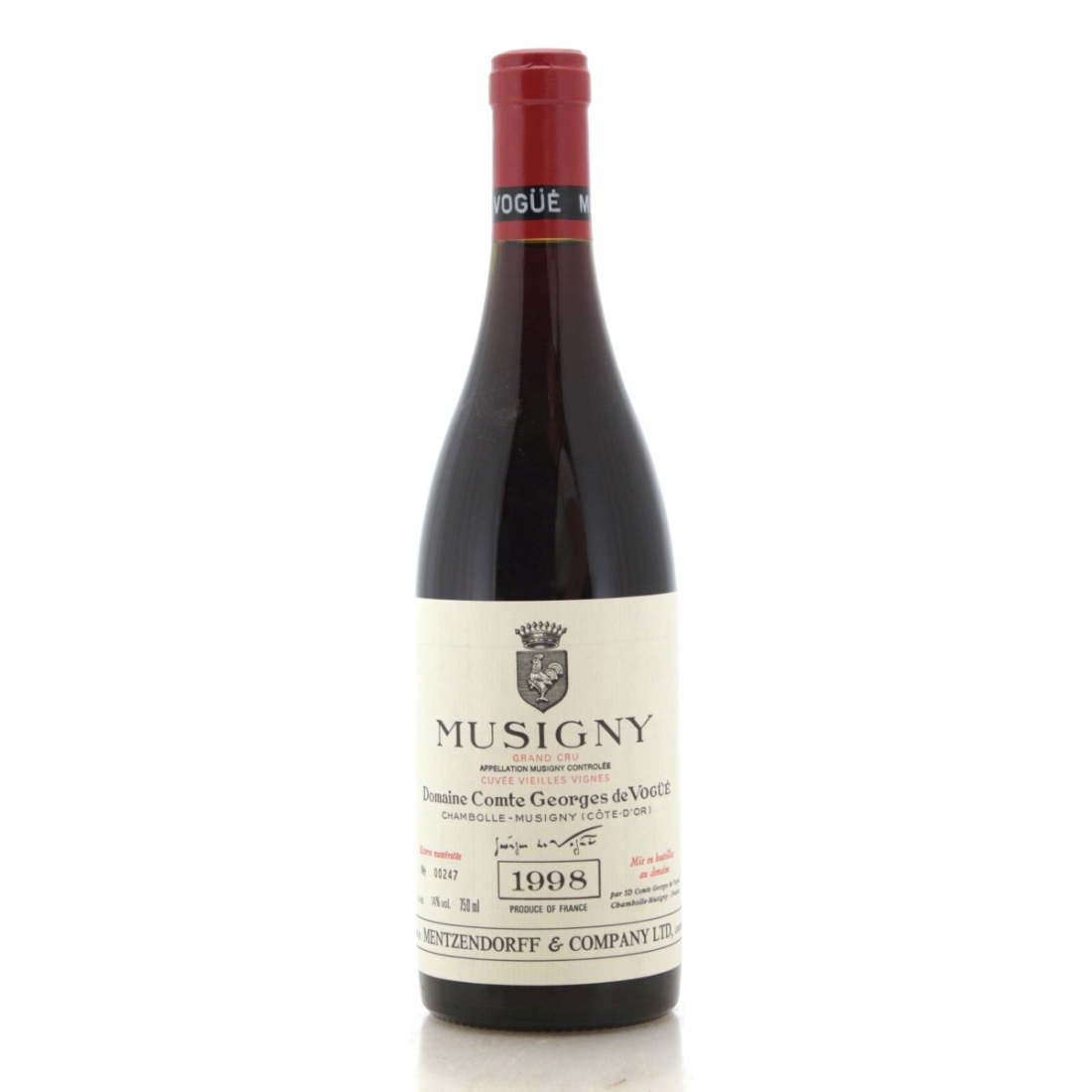 Image for Domaine Comte Georges de Vogüé Cuvée Vieilles Vignes 1998