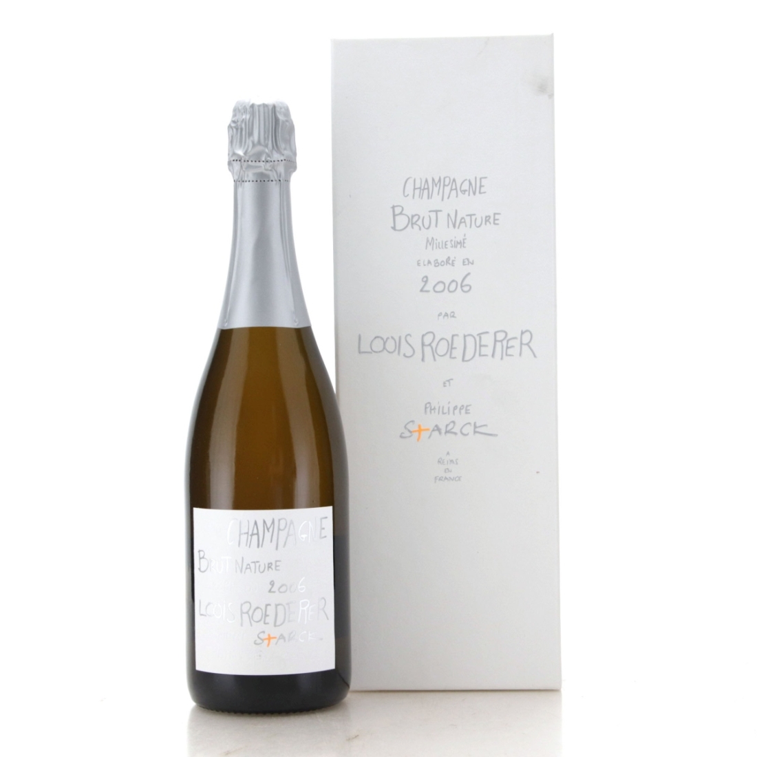 Image for Louis Roederer et Philippe Starck Brut Nature 2006 Vintage Champagne