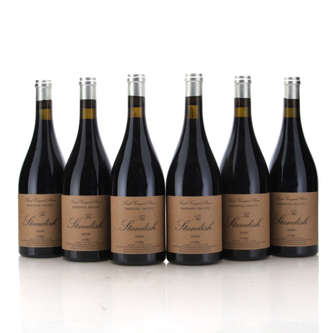 Image for The Standish Wine Co. Single Vineyard Shiraz 2006 x 6