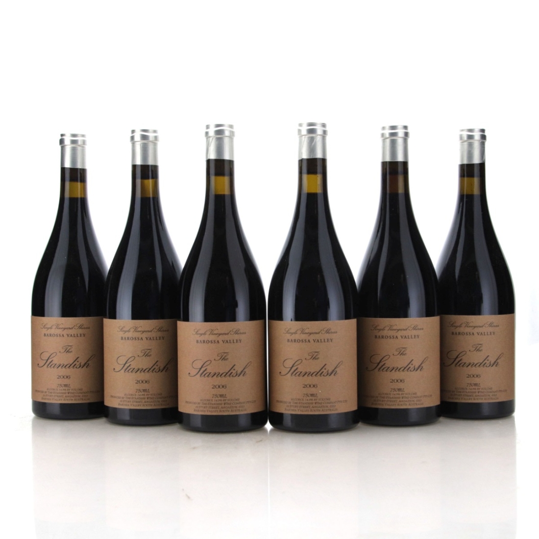 Image for The Standish Wine Co. Single Vineyard Shiraz 2006 x 6
