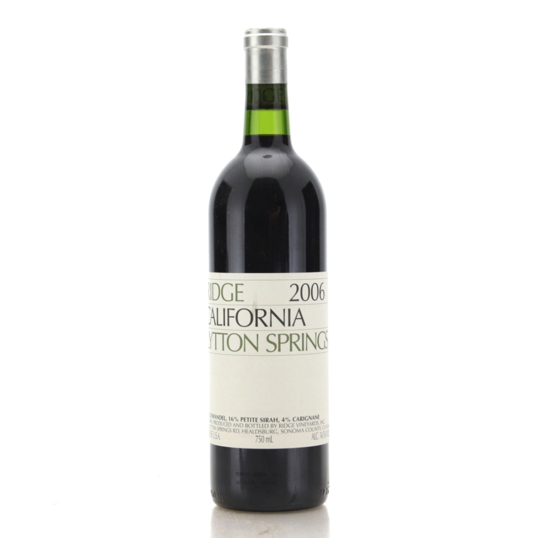 Image for Ridge Lytton Springs 2006
