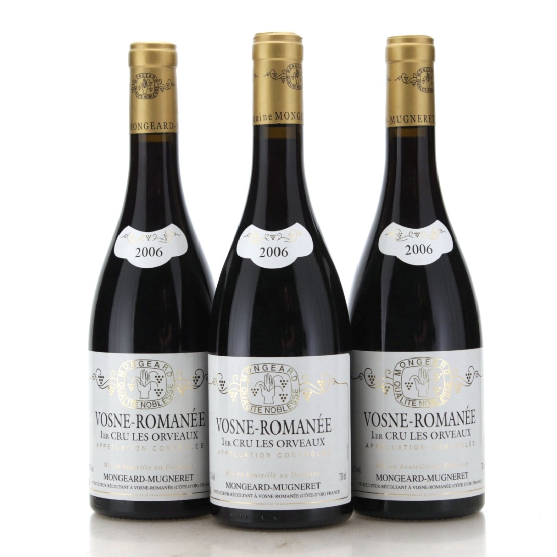 Image for Domaine Mongeard-Mugneret Les Orveaux 2006 x 3