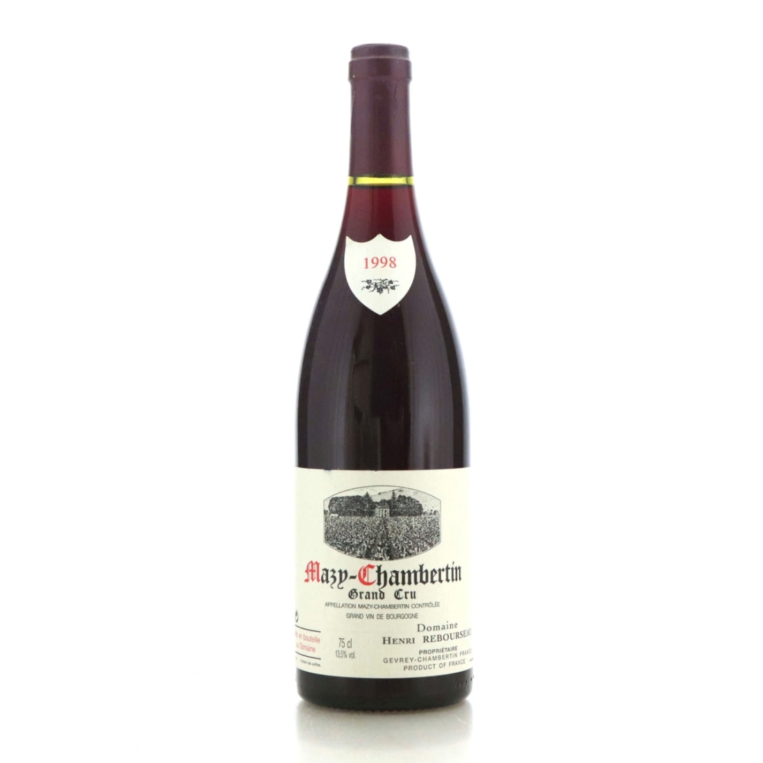 Image for Domaine Henri Rebourseau 1998