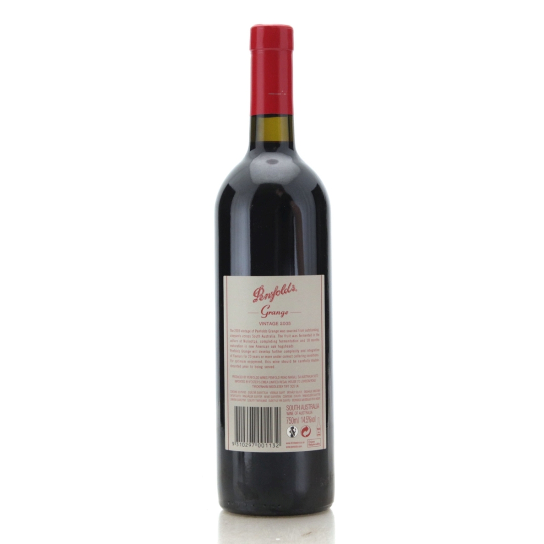 Image for Penfolds Grange Bin 95 2005