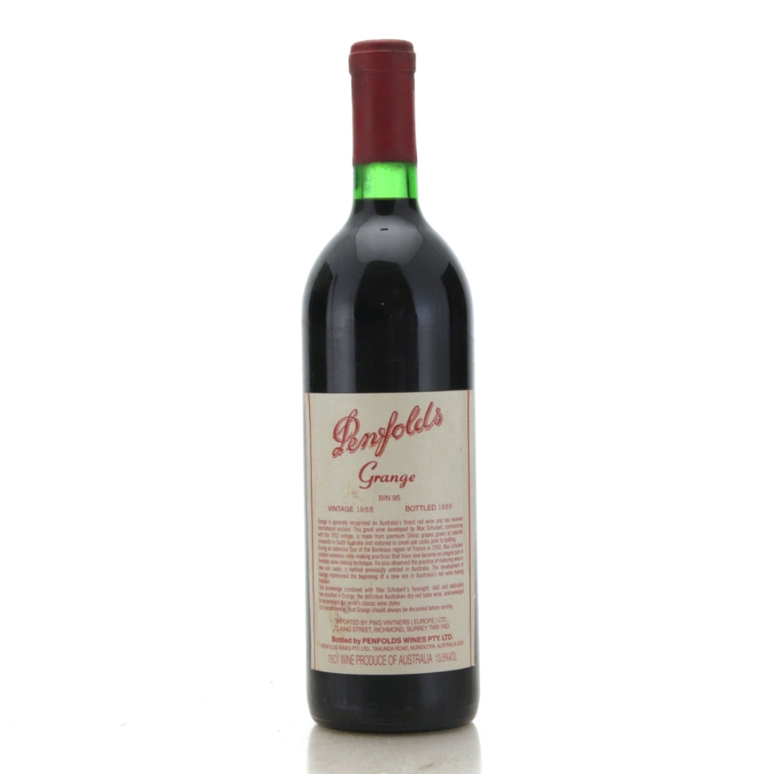 Image for Penfolds Grange Bin 95 1989