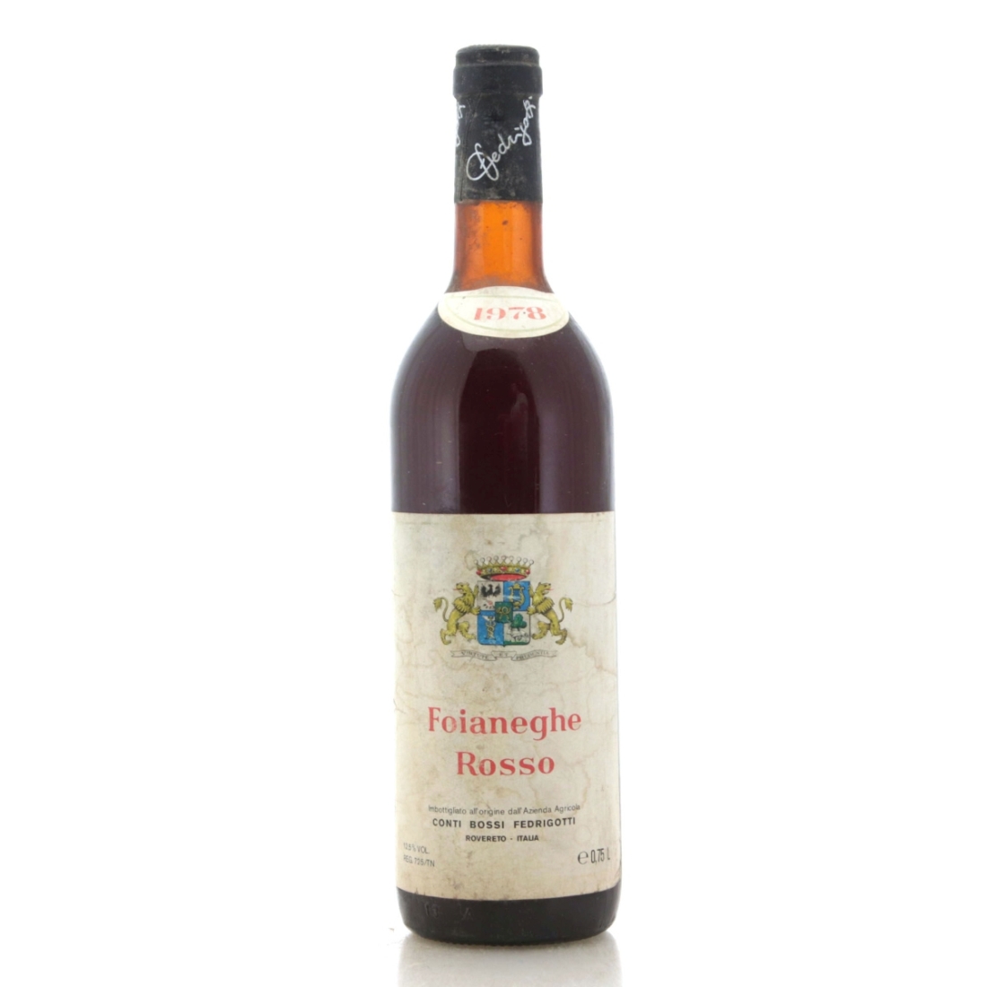 Image for Conti Bossi Fedrigotti Foianeghe Rosso 1978