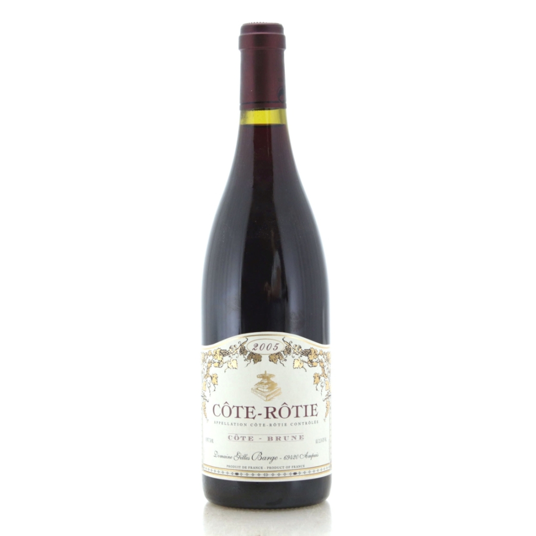Image for Domaine Gilles Barge Côte Brune 2005