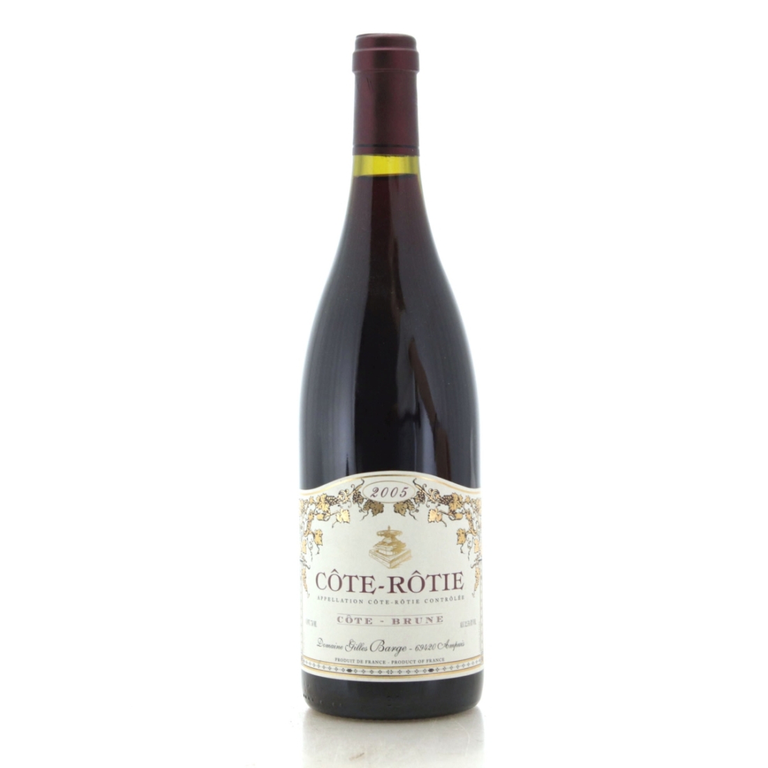 Image for Domaine Gilles Barge Côte Brune 2005