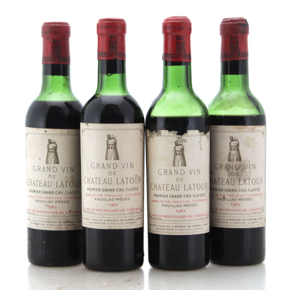 Image for Château Latour 1962 x 4 Half Bottle