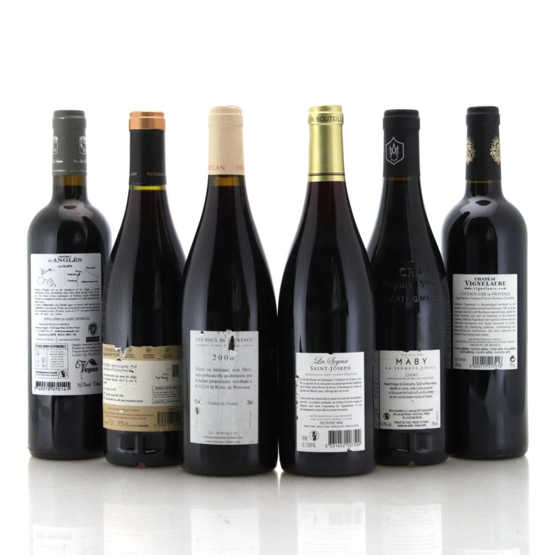 Image for Assorted 2010/20s French Red Wine x 6