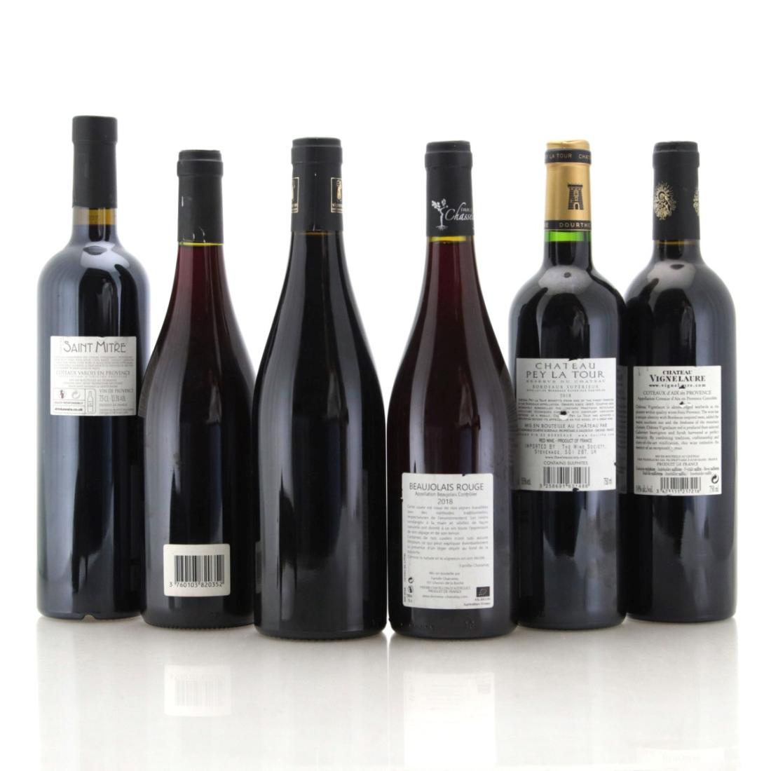 Image for Assorted 2010s French Red Wine x 6