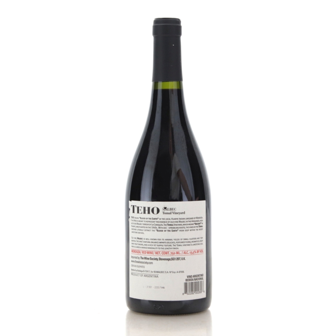 Image for Teho Tomal Vineyard Malbec 2018 La Consulta