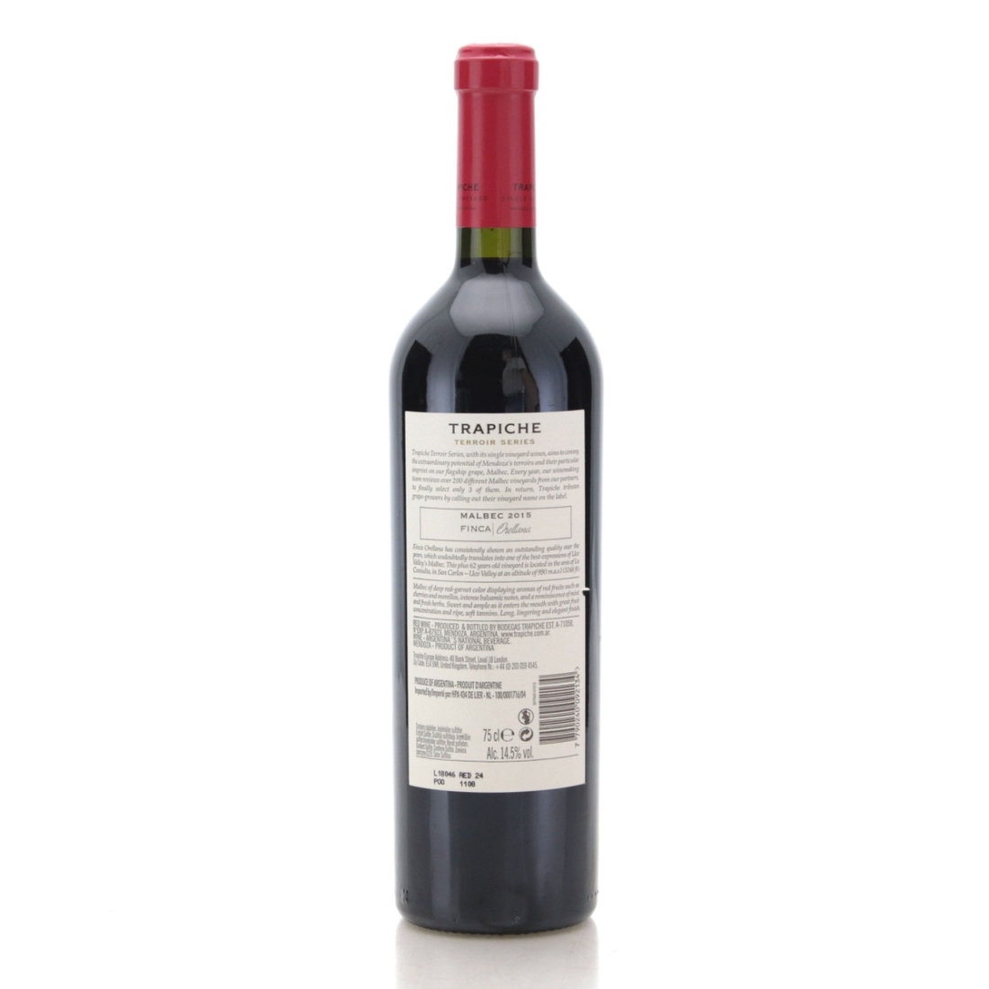 Image for Trapiche Terroir Series Finca Orellana Malbec 2015