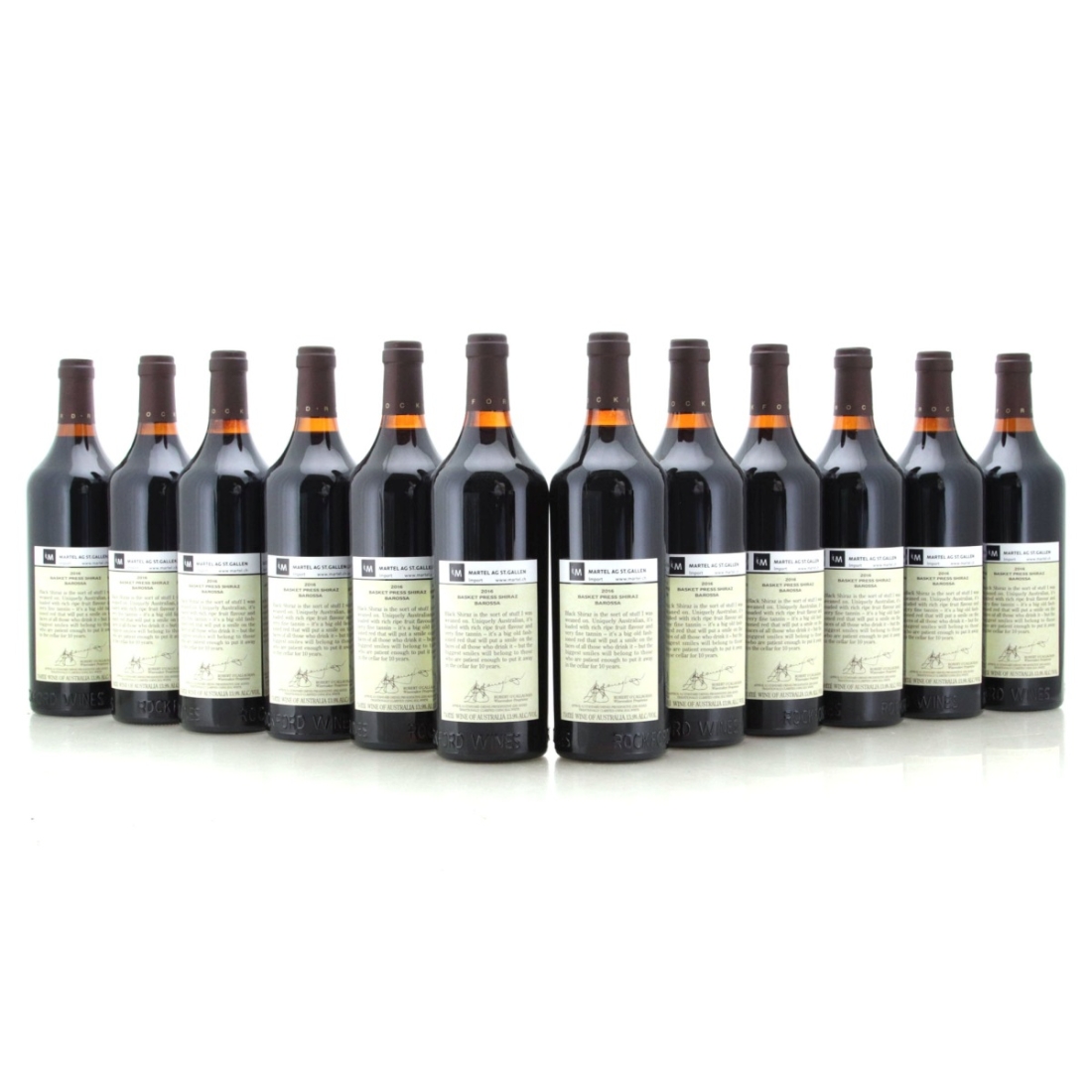 Image for Rockford Basket Press Shiraz 2016 x 12
