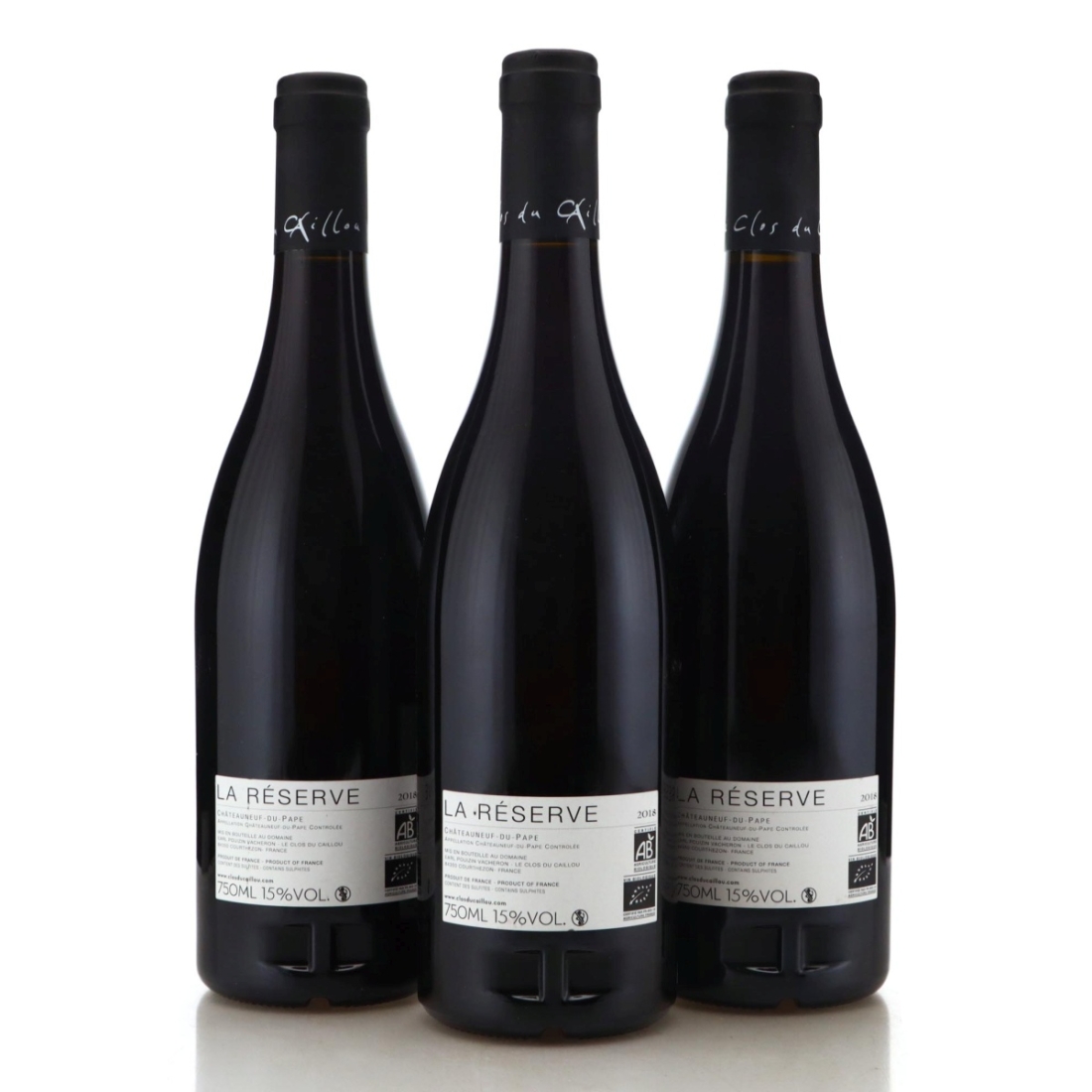 Image for Clos du Caillou 2018 Châteauneuf-du-Pape x 3