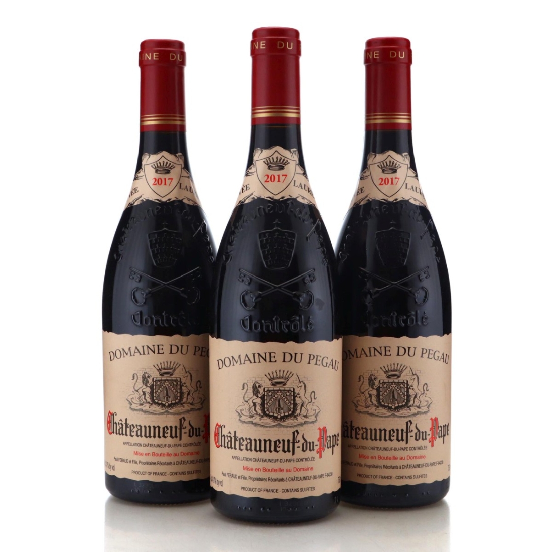 Image for Domaine du Pegau Cuvée Laurence 2017 Châteauneuf-du-Pape x 3