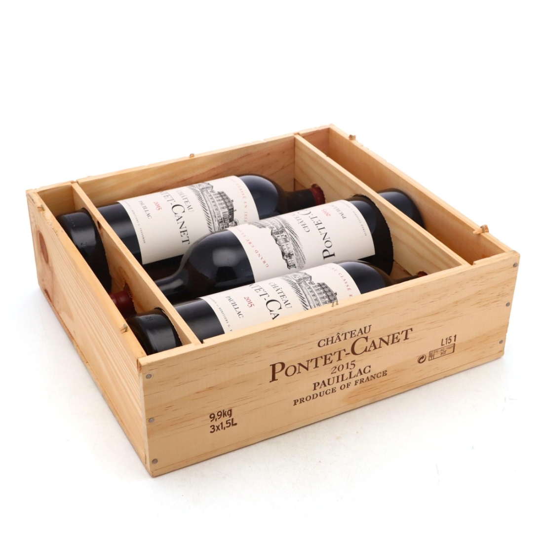 Image for Château Pontet-Canet 2015 Magnum x 3