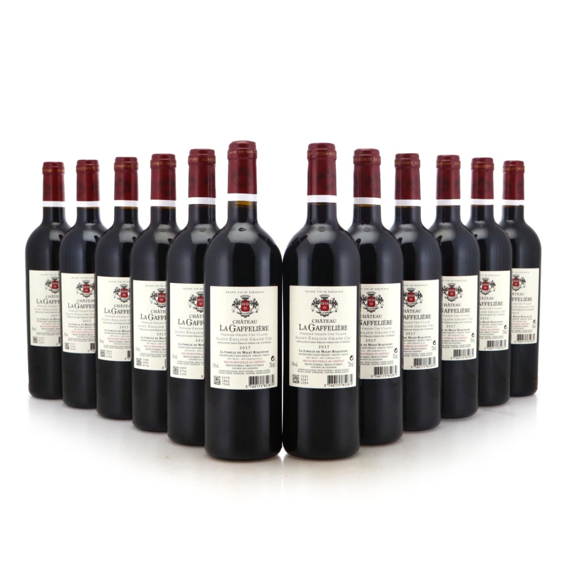 Image for Château la Gaffelière Comte de Malet Roquefort 2017 x 12