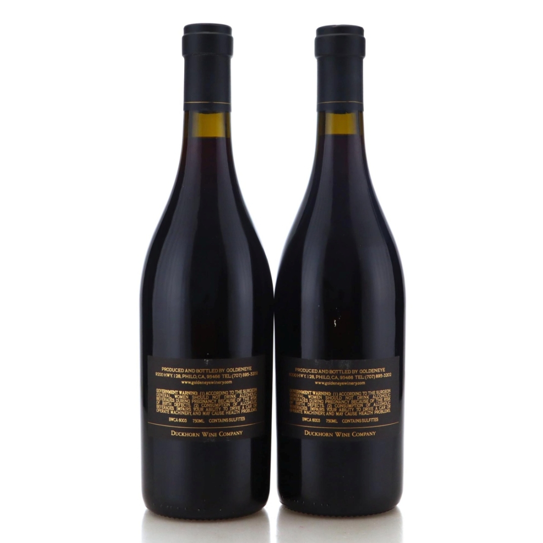 Image for Goldeneye 2005 Pinot Noir x 2
