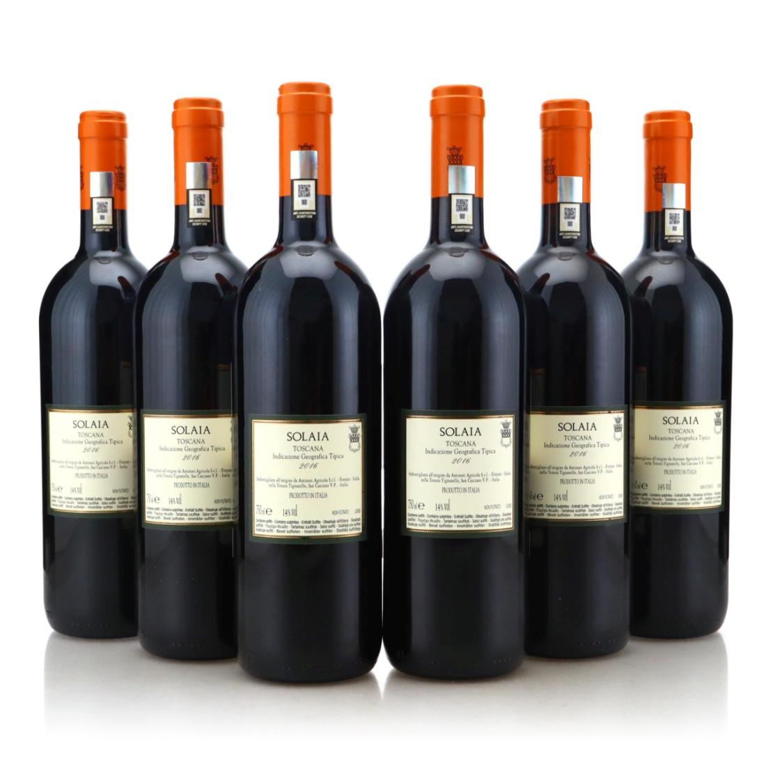 Image for Antinori Solaia 2016 x 6