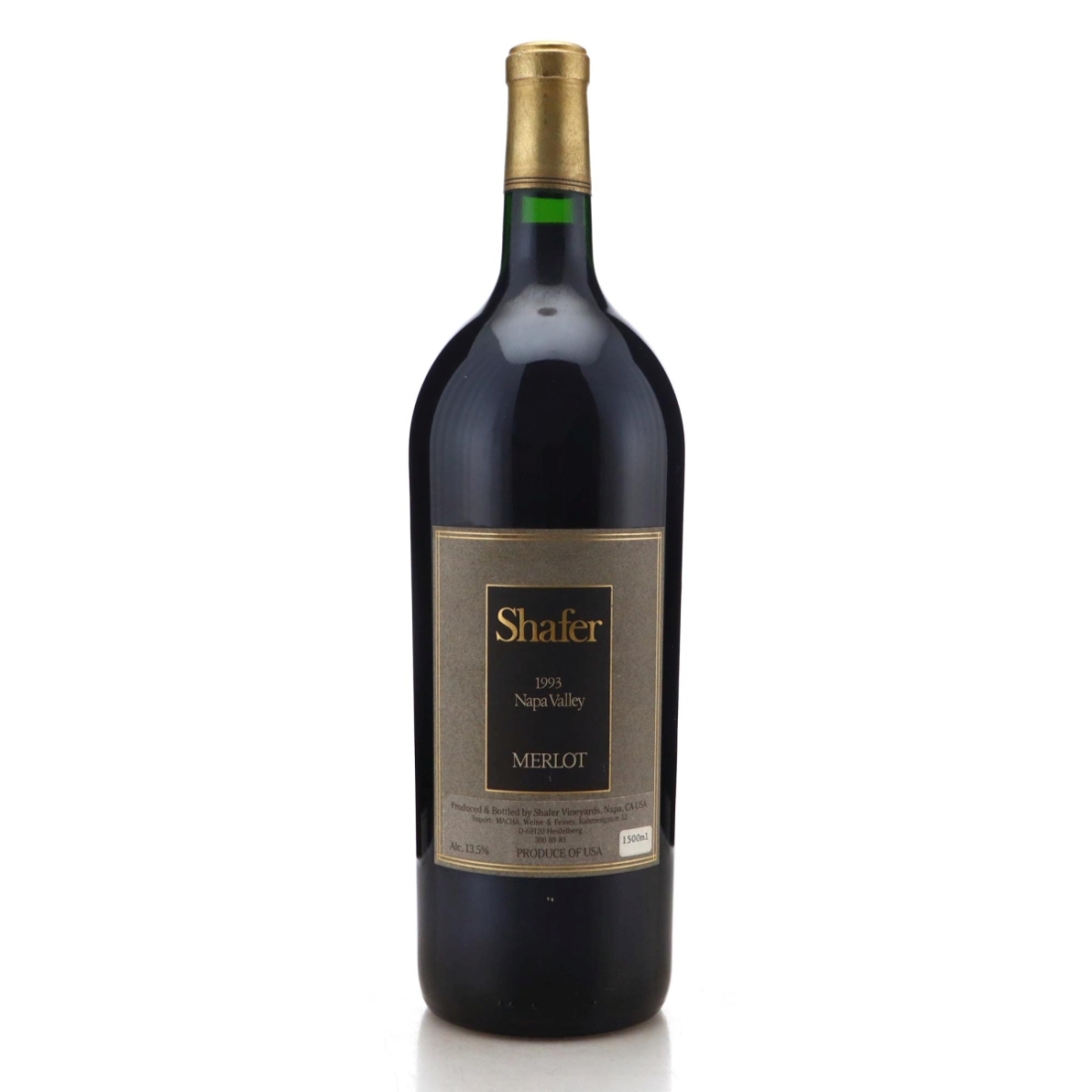 Image for Shafer 1993 Merlot Magnum