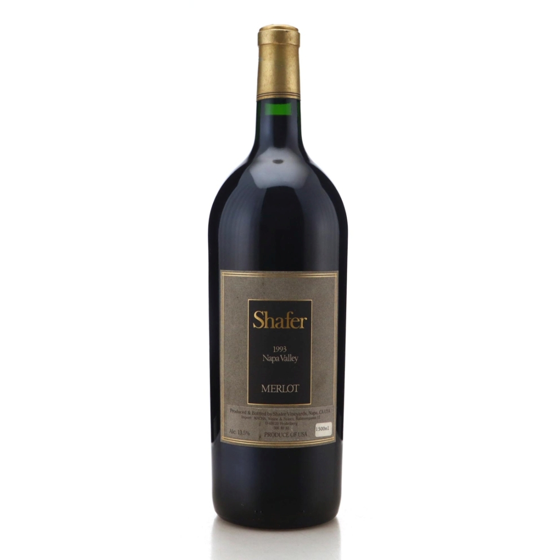 Image for Shafer 1993 Merlot Magnum