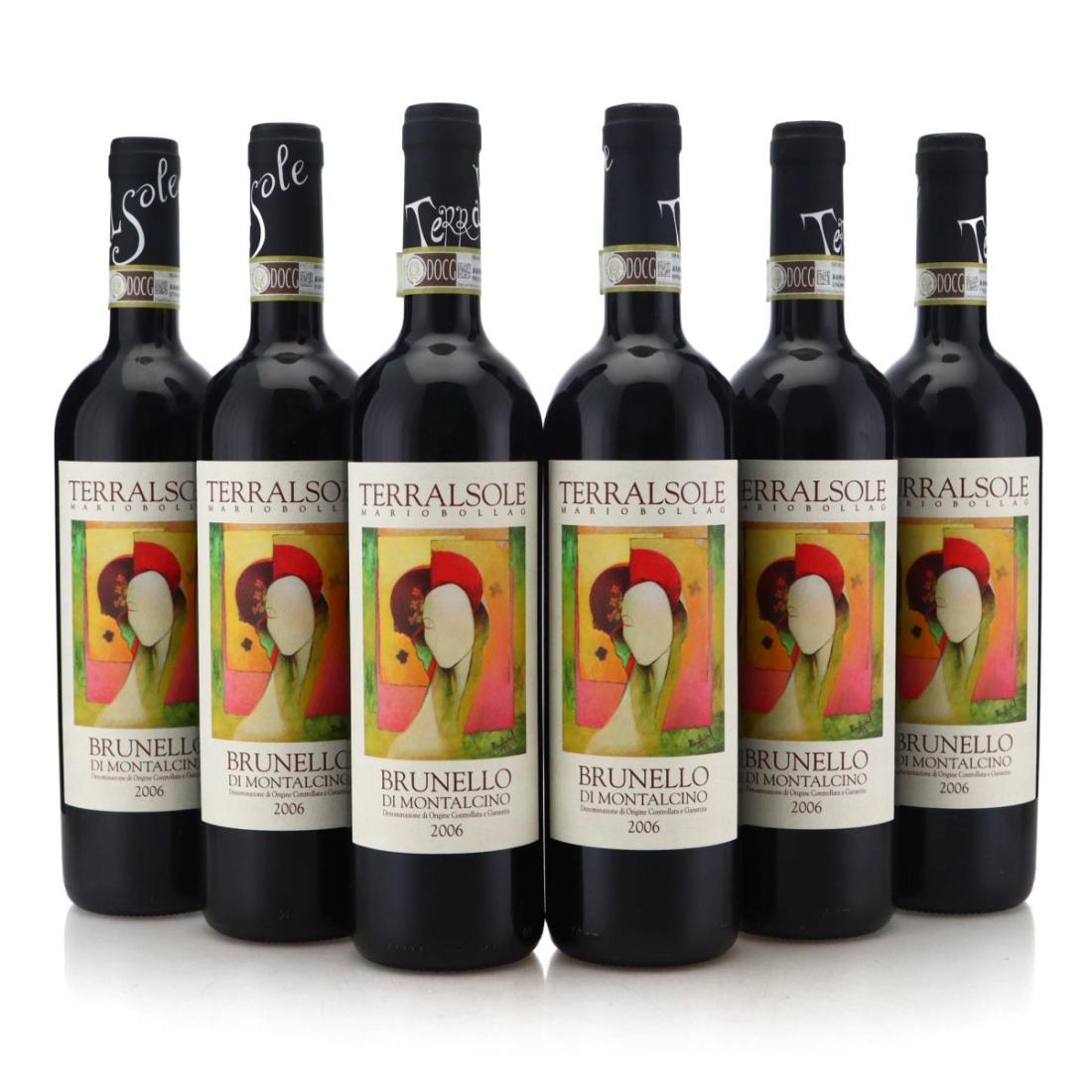 Image for Mario Bollag Terralsole Brunello Di Montalcino 2006 x 6