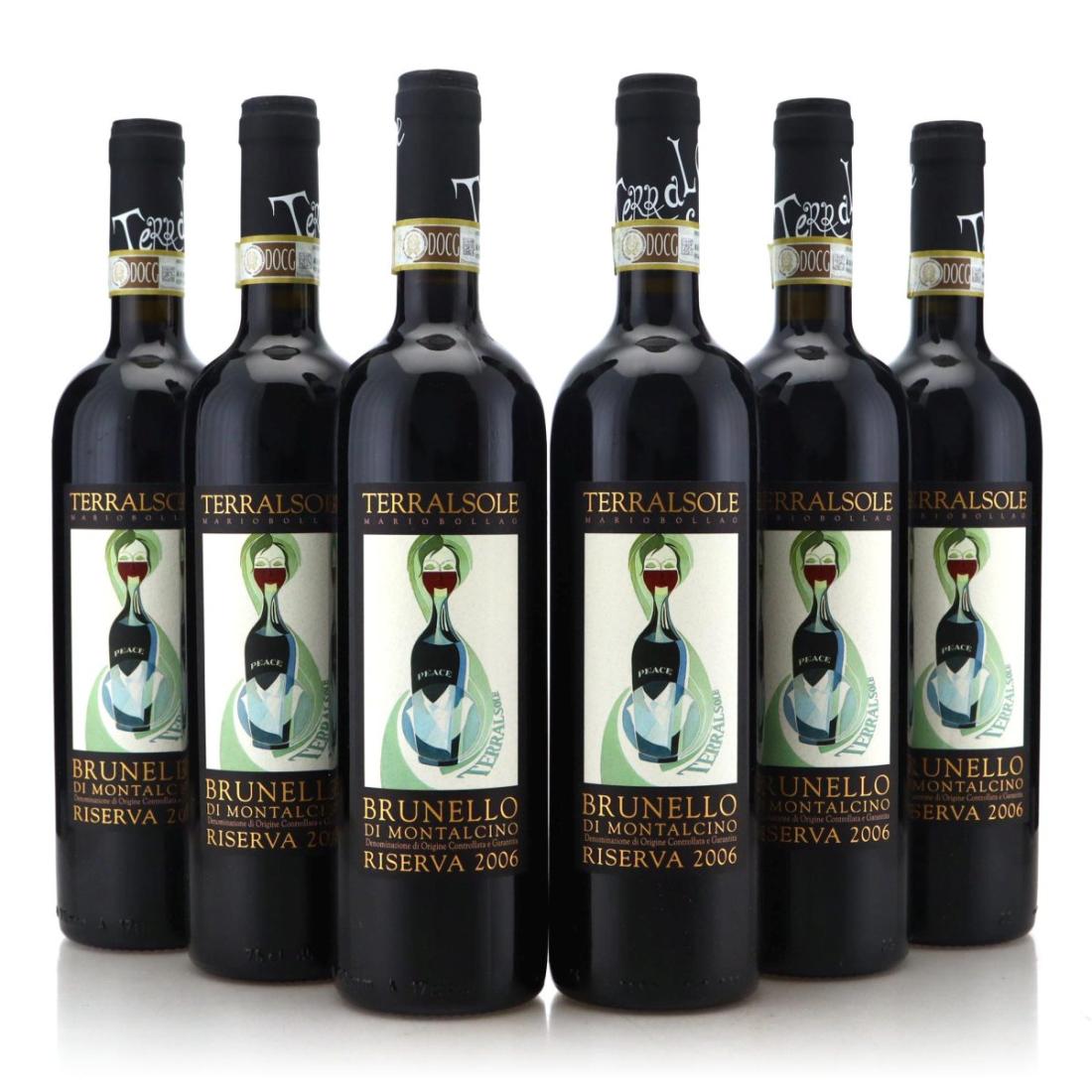 Image for Mario Bollag Terralsole Brunello Di Montalcino Riserva 2006 x 6
