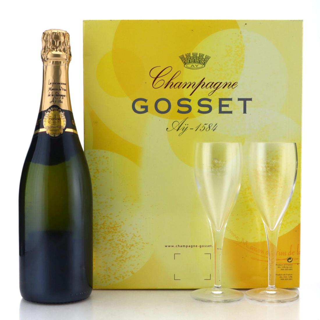 Image for Gosset Excellence Brut Champagne Gift Pack