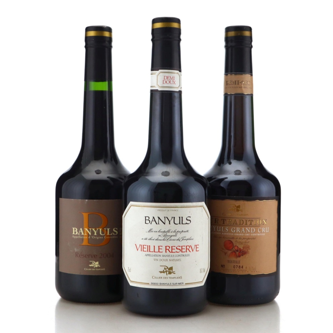 Image for Cellier des Templiers Banyuls x 3