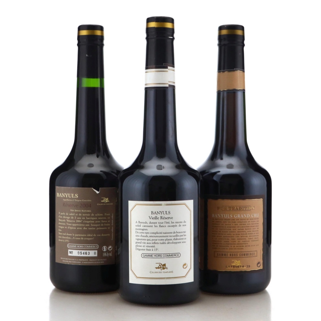 Image for Cellier des Templiers Banyuls x 3