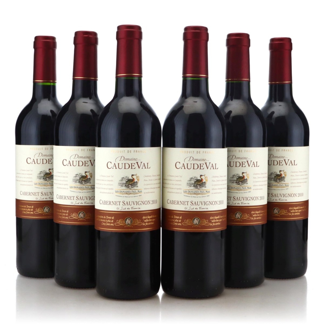 Image for Paul Mas Domaine Caude Val 2010 Cabernet Sauvignon x 6