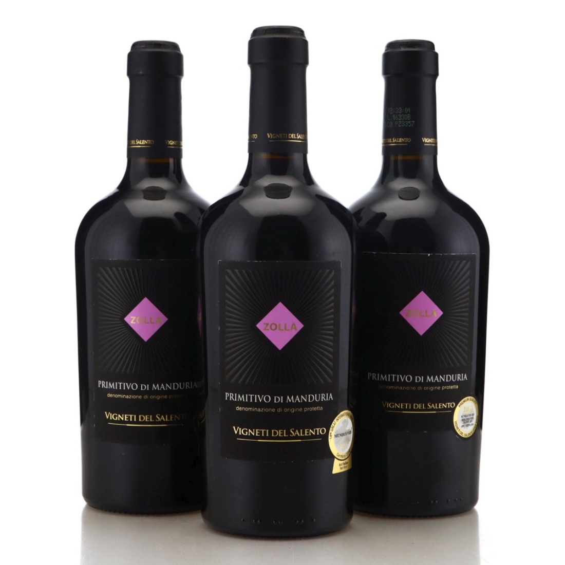 Image for Vigneti del Salento Zolla 2013 x 3