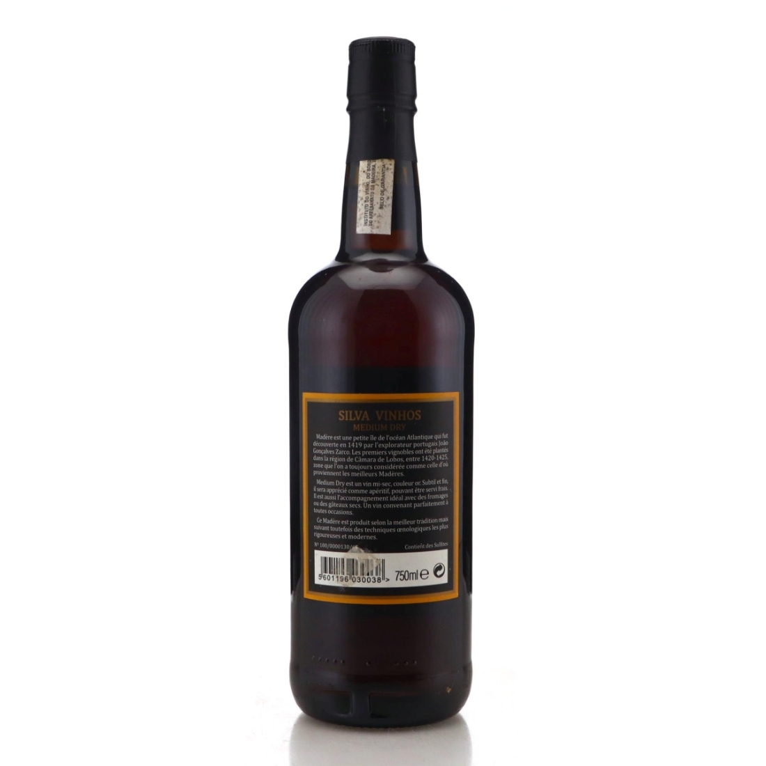 Image for Silva Vinhos Medium Dry Madeira