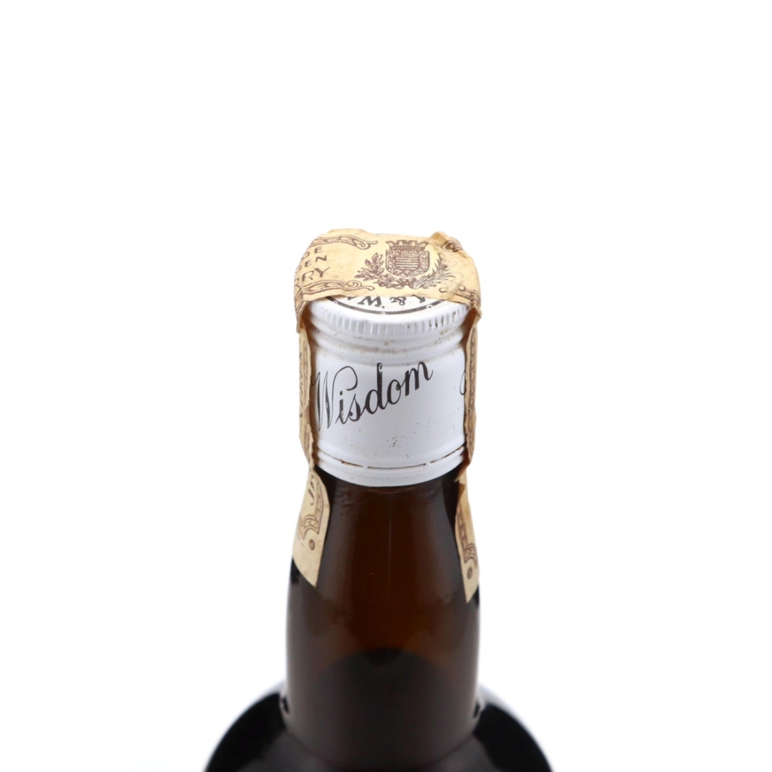 Image for Wisdom & Warter Golden Cream Sherry circa 1960s