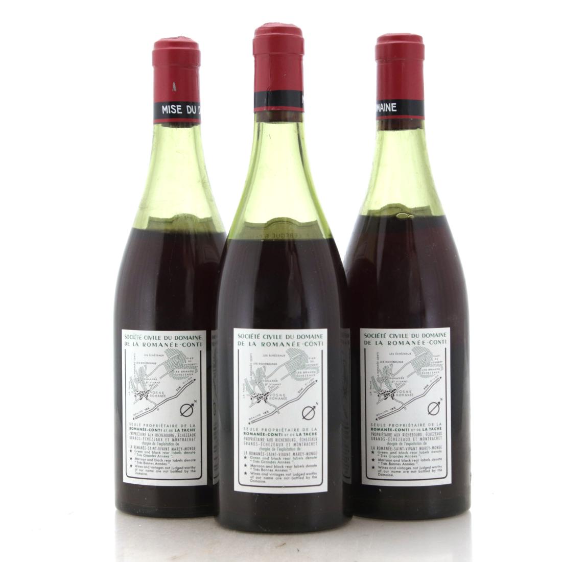Image for Domaine de la Romanee-Conti 1970 La Tache x 3