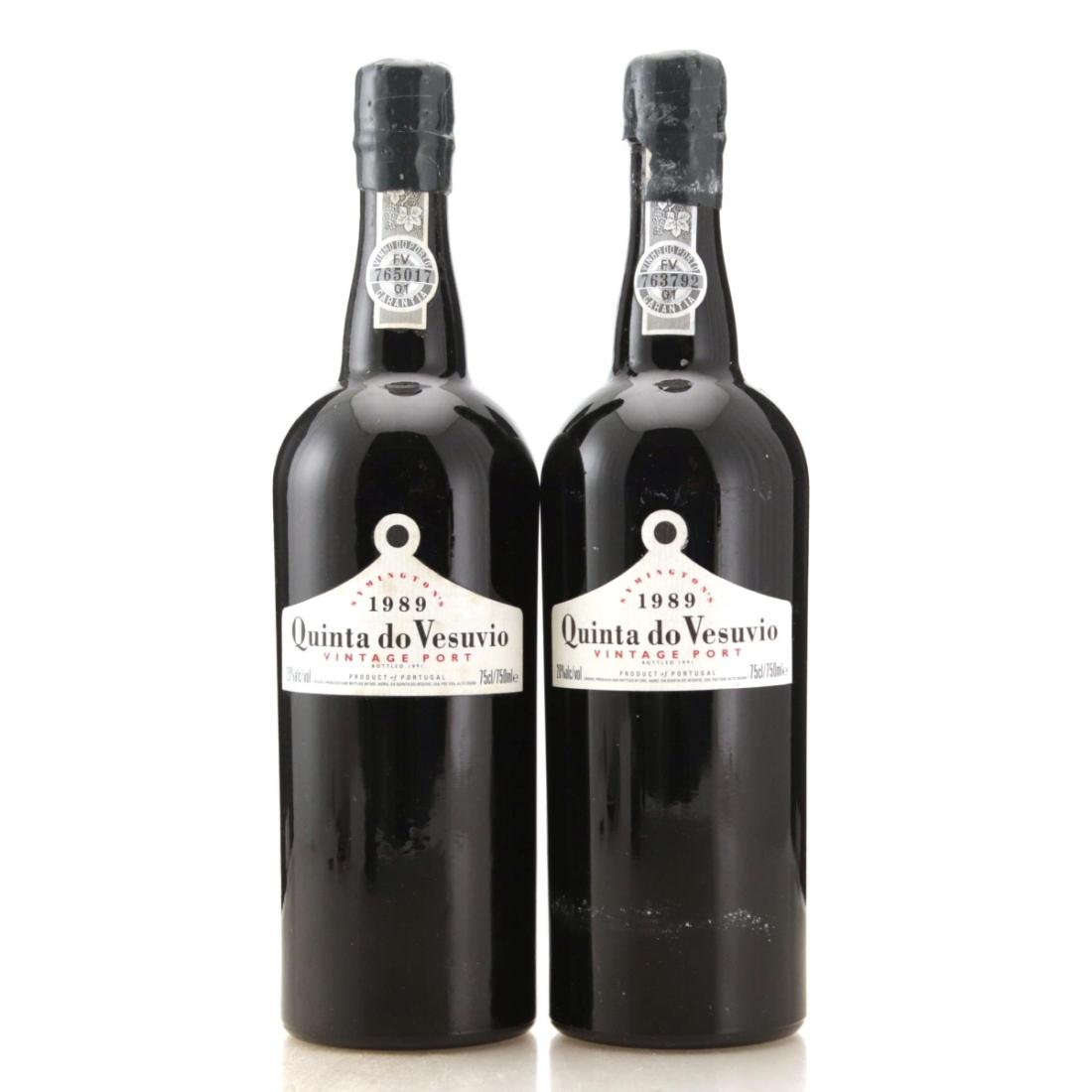 Image for Symington Family Estates Quinta do Vesúvio 1989 Vintage Port x 2