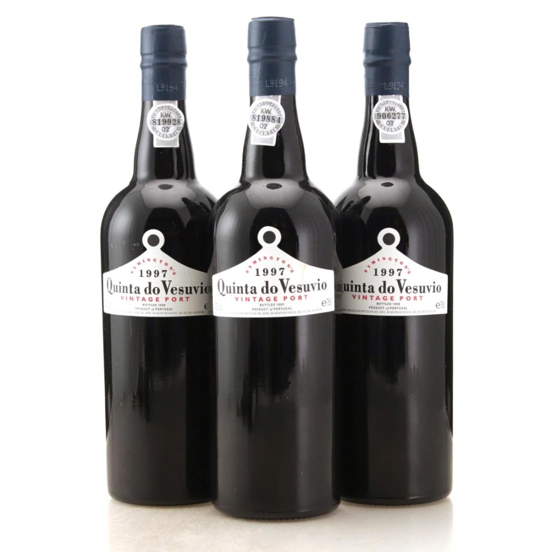 Image for Symington Family Estates Quinta do Vesúvio 1997 Vintage Port x 3