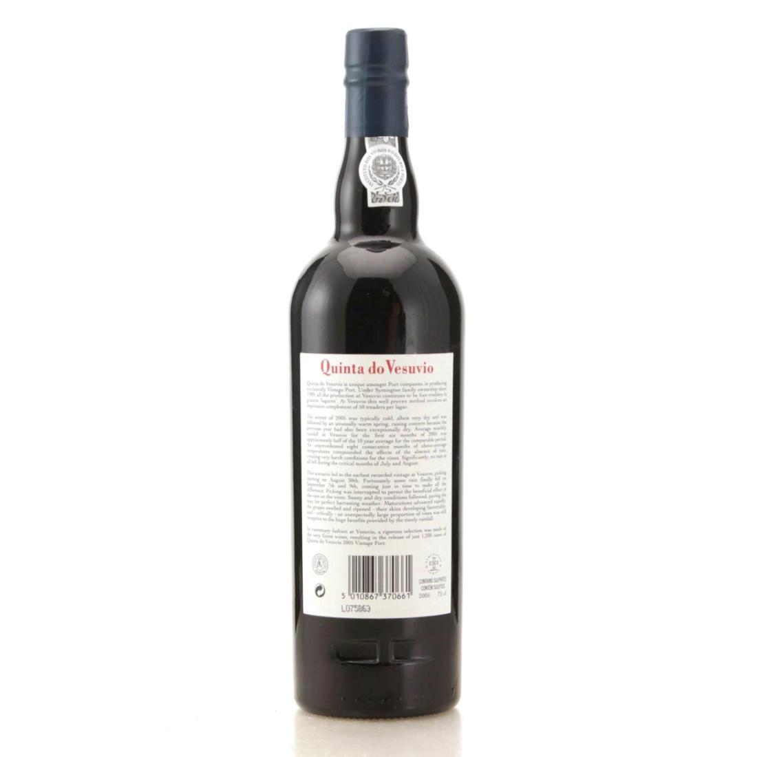 Image for Symington Family Estates Quinta do Vesúvio 2005 Vintage Port