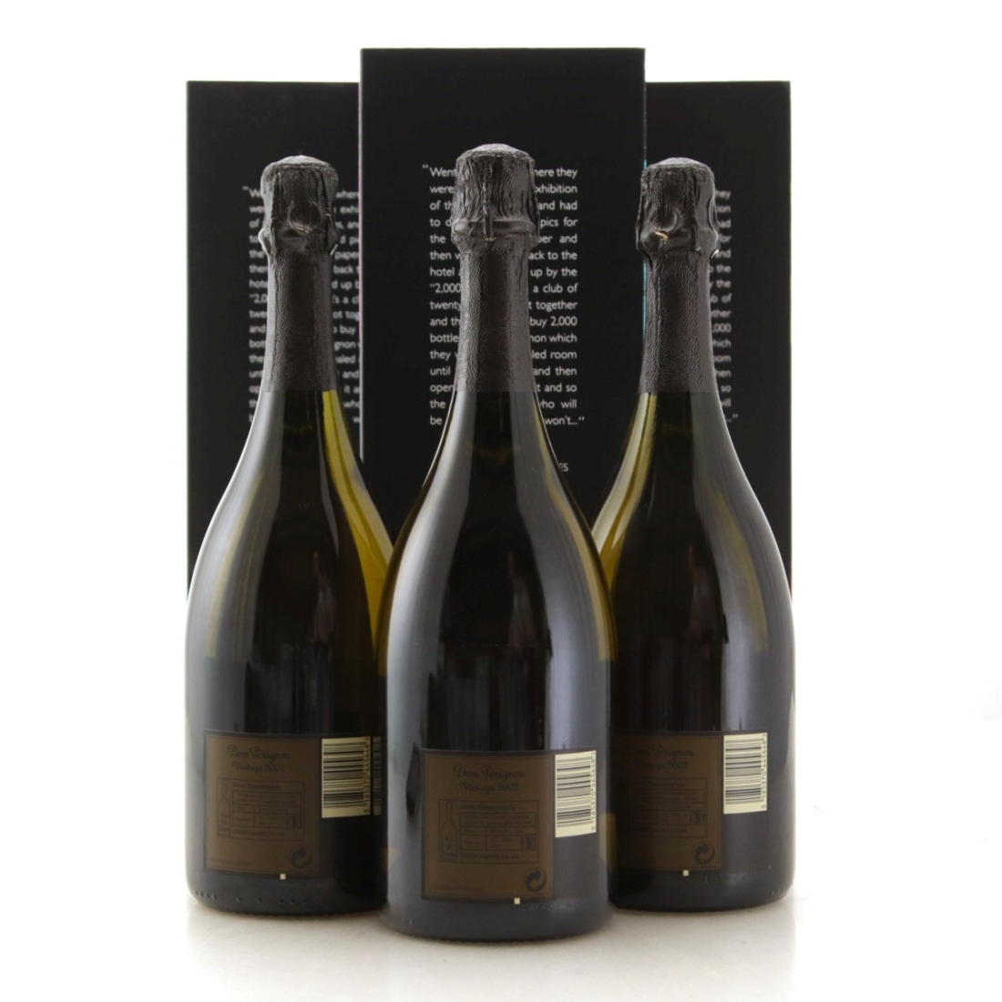 Image for Dom Pérignon Vintage 2002 Champagne / Andy Warhol Editions x 3