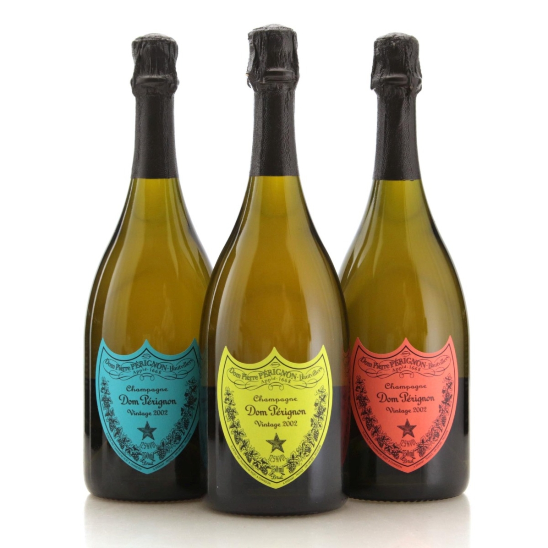 Image for Dom Pérignon Vintage 2002 Champagne / Andy Warhol Editions x 3
