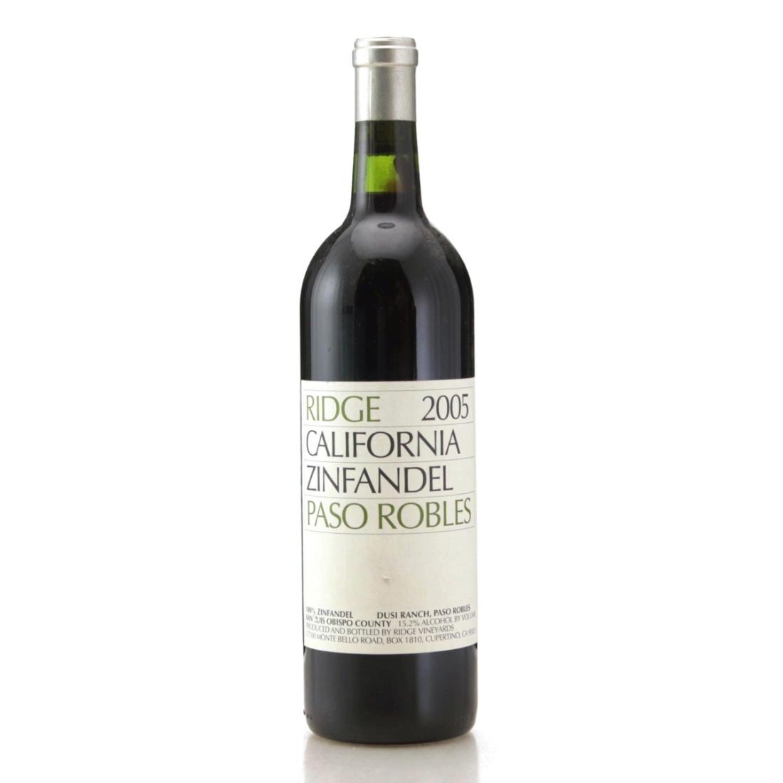 Image for Ridge Zinfandel 2005