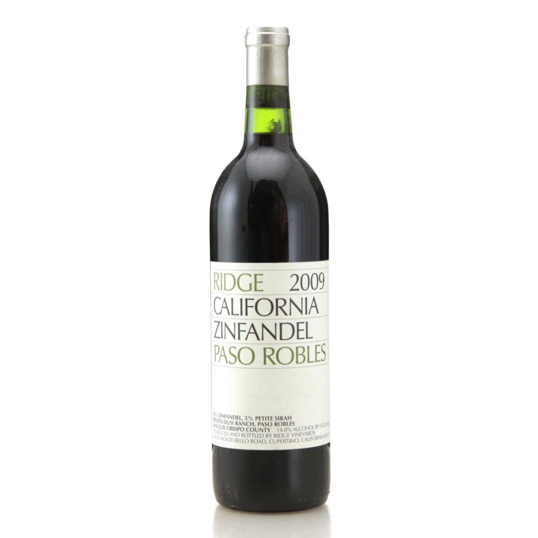 Image for Ridge Zinfandel 2009