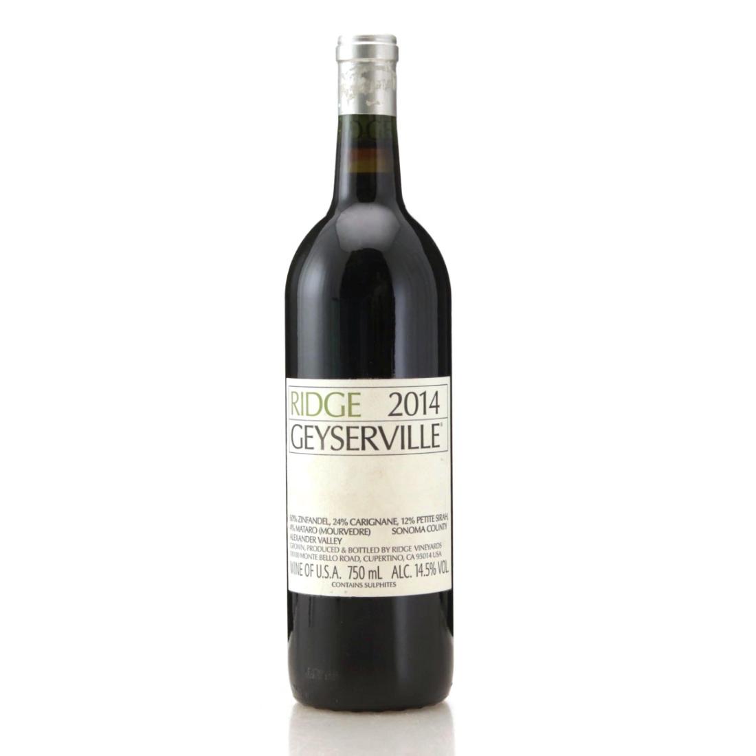 Image for Ridge Geyserville 2014
