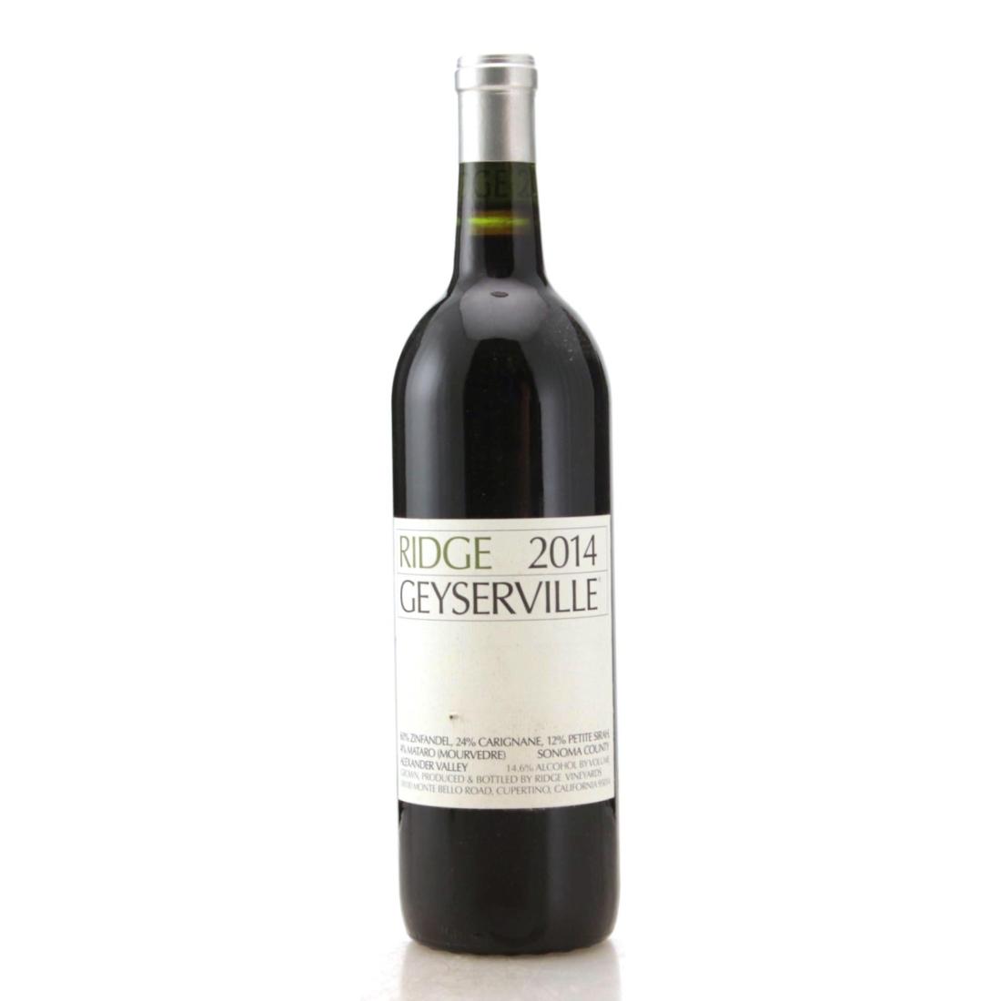 Image for Ridge Geyserville 2014