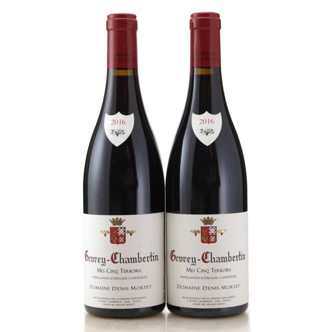 Image for Domaine Denis Mortet Mes Cinq Terroirs 2016 x 2