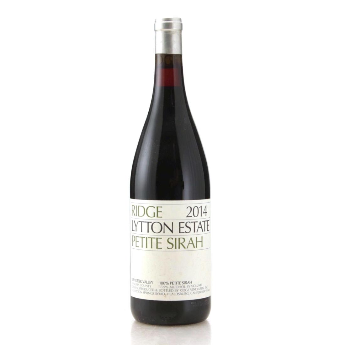 Image for Ridge Lytton Estate Petite Sirah 2014 Dry Creek Valley