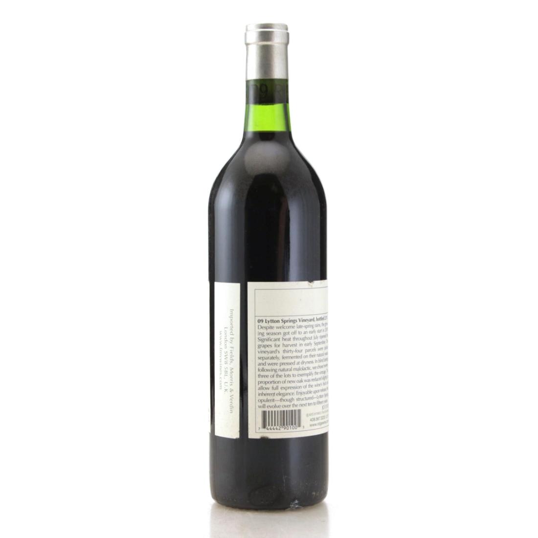 Image for Ridge Lytton Springs 2009