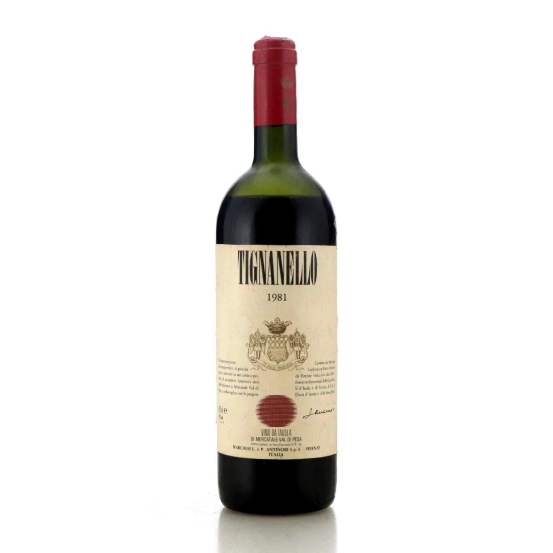 Image for Antinori Tignanello 1981